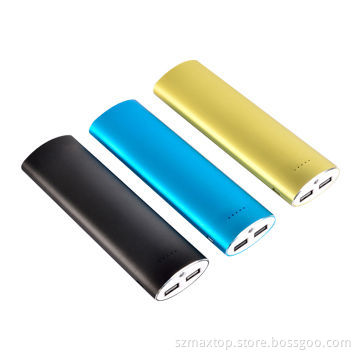 Aluminum Magnesium Alloy Power Bank with High Capacity 10,400mAh for iPhone, iPad